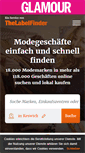 Mobile Screenshot of labelfinder.glamour.de