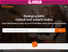 Tablet Screenshot of labelfinder.glamour.de