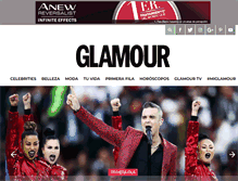Tablet Screenshot of glamour.mx
