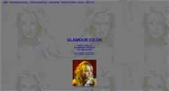 Desktop Screenshot of glamour.co.uk