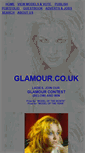 Mobile Screenshot of glamour.co.uk