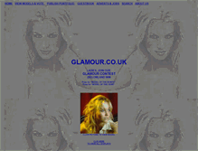 Tablet Screenshot of glamour.co.uk