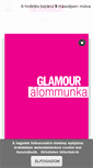 Mobile Screenshot of glamour.hu